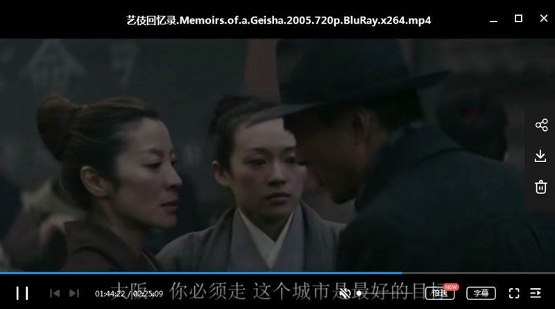 罗伯·马歇尔执导电影《艺伎回忆录》高清中文字幕[MP4]百度云网盘下载