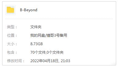 Beyond专辑所有精选摇滚歌曲合集-70张CD/专辑-高音质音乐打包[MP3]百度云网盘下载