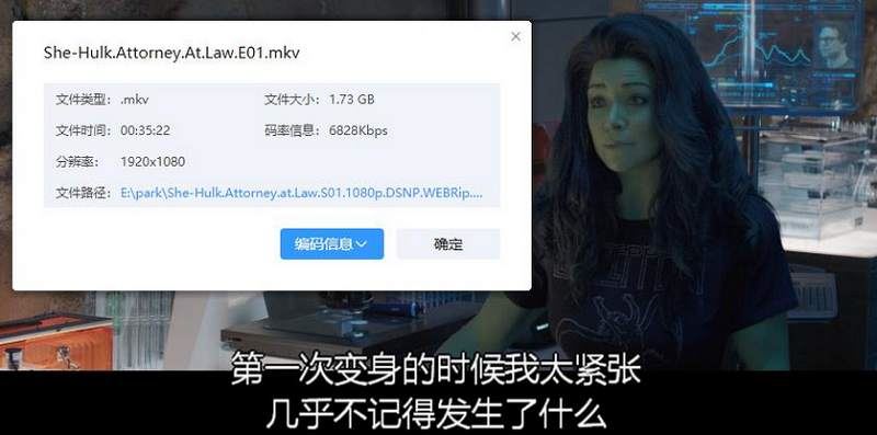 《女浩克》第一季1080P画质英语中文字幕高清合集[MKV]百度云网盘下载