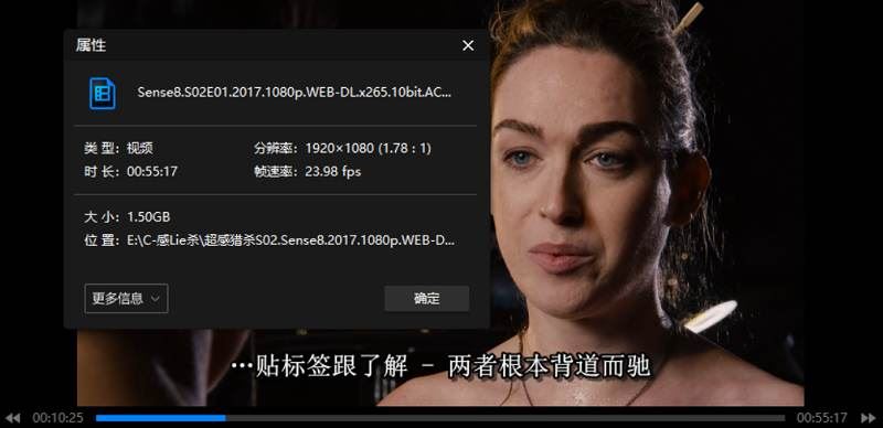 《超感八人组(Sense8)》1-2季+圣诞特别篇+完结特别篇英语中文字幕合集[MKV]百度云网盘下载