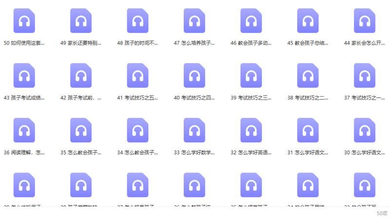 《温爸教子:家长怎么抓二三四五年级小学生的学习》课程音频[MP3]百度云下载