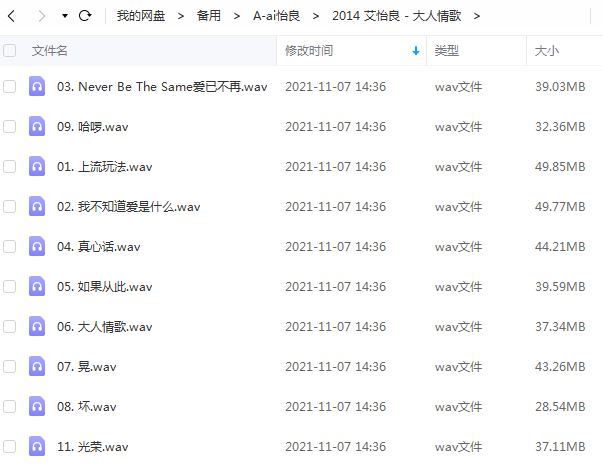 艾怡良专辑歌曲合集-4张专辑(2012-2018)无损音乐打包[FLAC/WAV]百度网盘下载