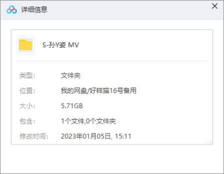 孙燕姿141首歌曲MV视频大合集打包[MKV]百度云网盘下载