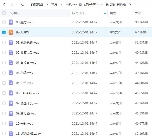 张靓颖专辑精选歌曲合集-黄金经典7张专辑无损音乐打包[MP3+WAV+FLAC]百度云网盘下载