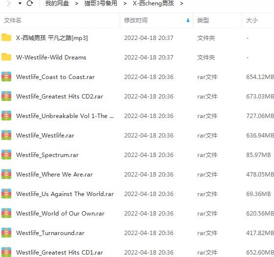 西城男孩/Westlife专辑精选发烧歌曲合集-13张专辑+流行单曲打包[FLAC]百度云网盘下载