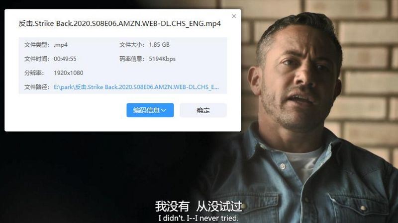 《反击(Strike Back)》第八季1080P英语中文字幕高清合集[MP4]百度云网盘下载