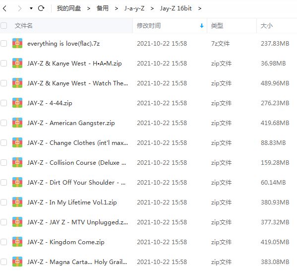 Jay-Z专辑所有歌曲合集-经典18张专辑无损音乐打包[FLAC/MP3]百度云网盘下载