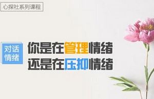 《对话情绪：你的情绪背后隐藏的真实需求是什么？》课程视频合集[MP4]百度云网盘下载