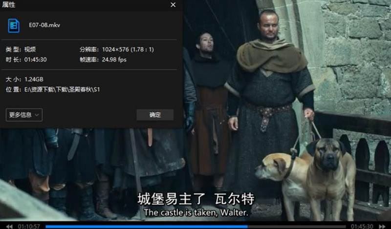 加拿大剧《圣殿春秋》全8集中英双字幕720P合集[MP4]百度云网盘下载