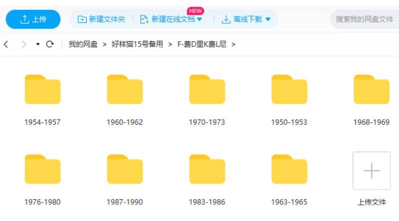 费德里科·费里尼1950-1990年导演/参与24部电影英语中文字幕合集[MKV]百度云网盘下载