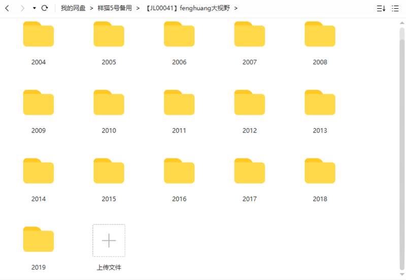 《凤凰大视野》节目2004-2019年全部视频高清大合集[MP4]百度云网盘下载