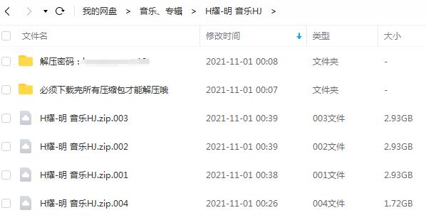 黄耀明专辑歌曲合集-23张专辑全部无损音乐打包合集[FLAC/WAV整轨]百度云网盘下载