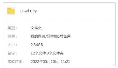 Owl City/猫头鹰之城精选发烧歌曲合集-12张专辑所有音乐打包[MP3]百度云网盘下载