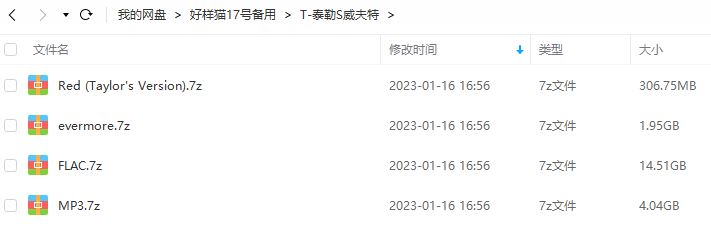 泰勒斯威夫特/Taylor Swift全10张专辑+单曲精选歌曲合集[FLAC/MP3]百度云网盘下载