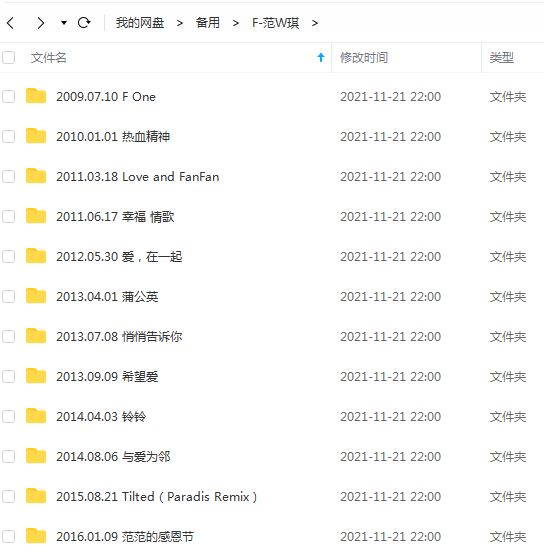 范玮琪专辑所有歌曲合集-30张专辑无损音乐打包[FLAC+M4A+MP3]百度云网盘下载