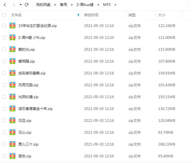 周华健专辑所有歌曲合集-45张专辑(1985-2019)超高无损音乐打包[FLAC/MP3]百度云网盘下载