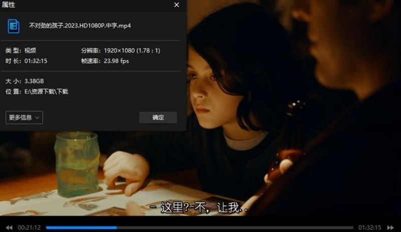 电影《不对劲的孩子》1080P高清英语中文字幕[MP4]百度云网盘下载