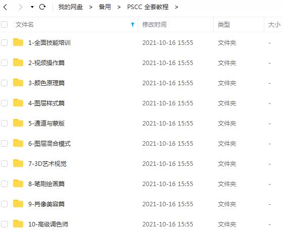 《PhotoShop CC》零基础到实战精通教程视频合集[MP4]百度云网盘下载