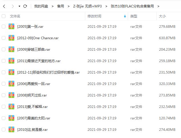 张杰专辑所有歌曲合集-发烧20张专辑(2005-2020)无损音乐打包[FLAC/MP3]百度云网盘下载