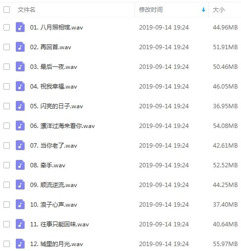 姚璎格所有歌曲合集-精选17张专辑CD(2005-2018)无损音乐打包[WAV/FLAC]百度云网盘下载