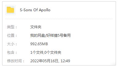 美前卫金/Sons Of Apollo精选摇滚歌曲合集-8张CD高音质音乐打包[MP3]百度云网盘下载