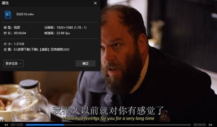 美剧《尼克病院》1-2季英语中英双字幕1080P高清合集[MKV]百度云网盘下载